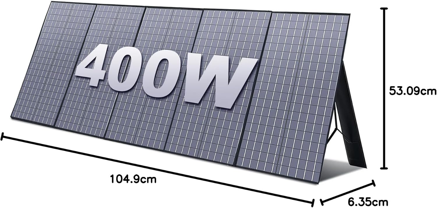 400W Foldable Portable Solar Panel Charger Camping RV Power