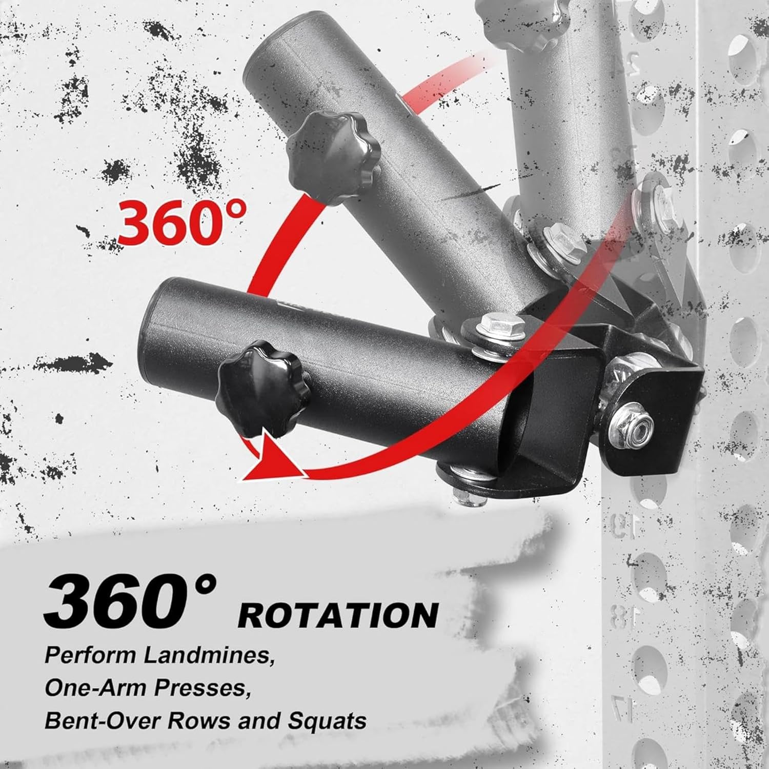 T Bar Row Landmine Base Attachment Power Rack Olympic Bar Trainer