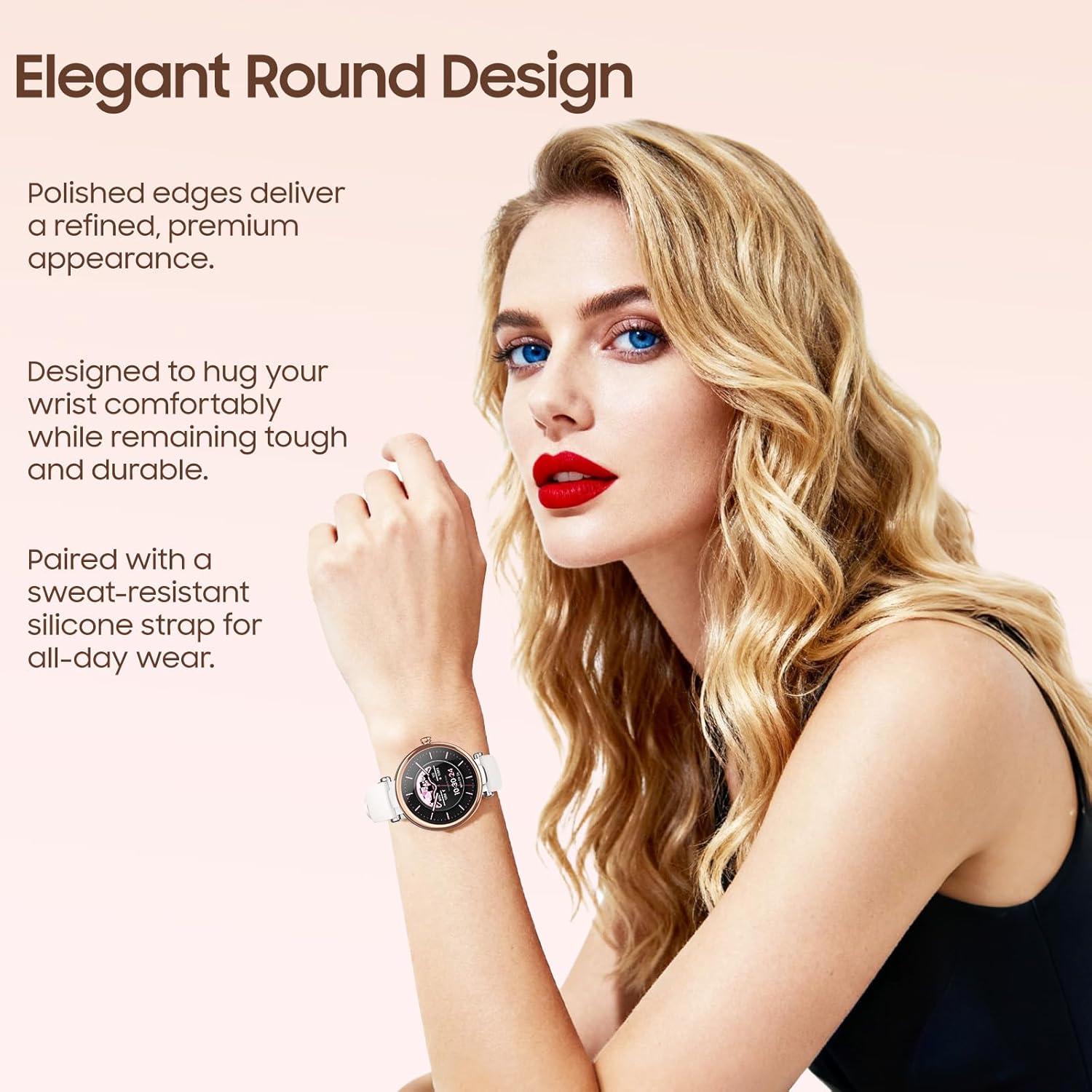 AMOLED Smart Watch Bluetooth Call 100 Sports Waterproof