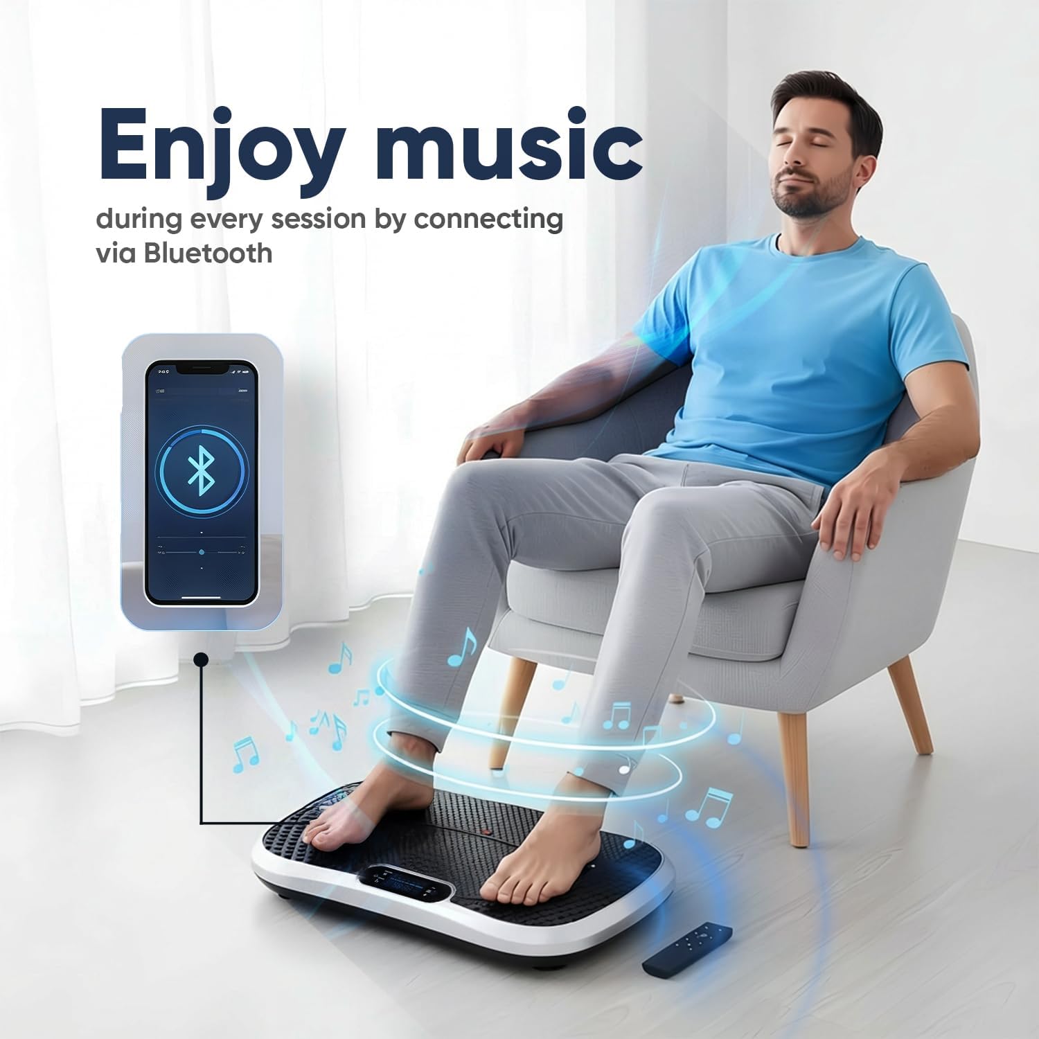 Vibration Plate Exercise Machine Whole Body Workout 99 Speeds