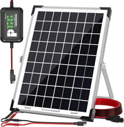 10W 12V Solar Battery Charger Trickle Maintainer RV Boat