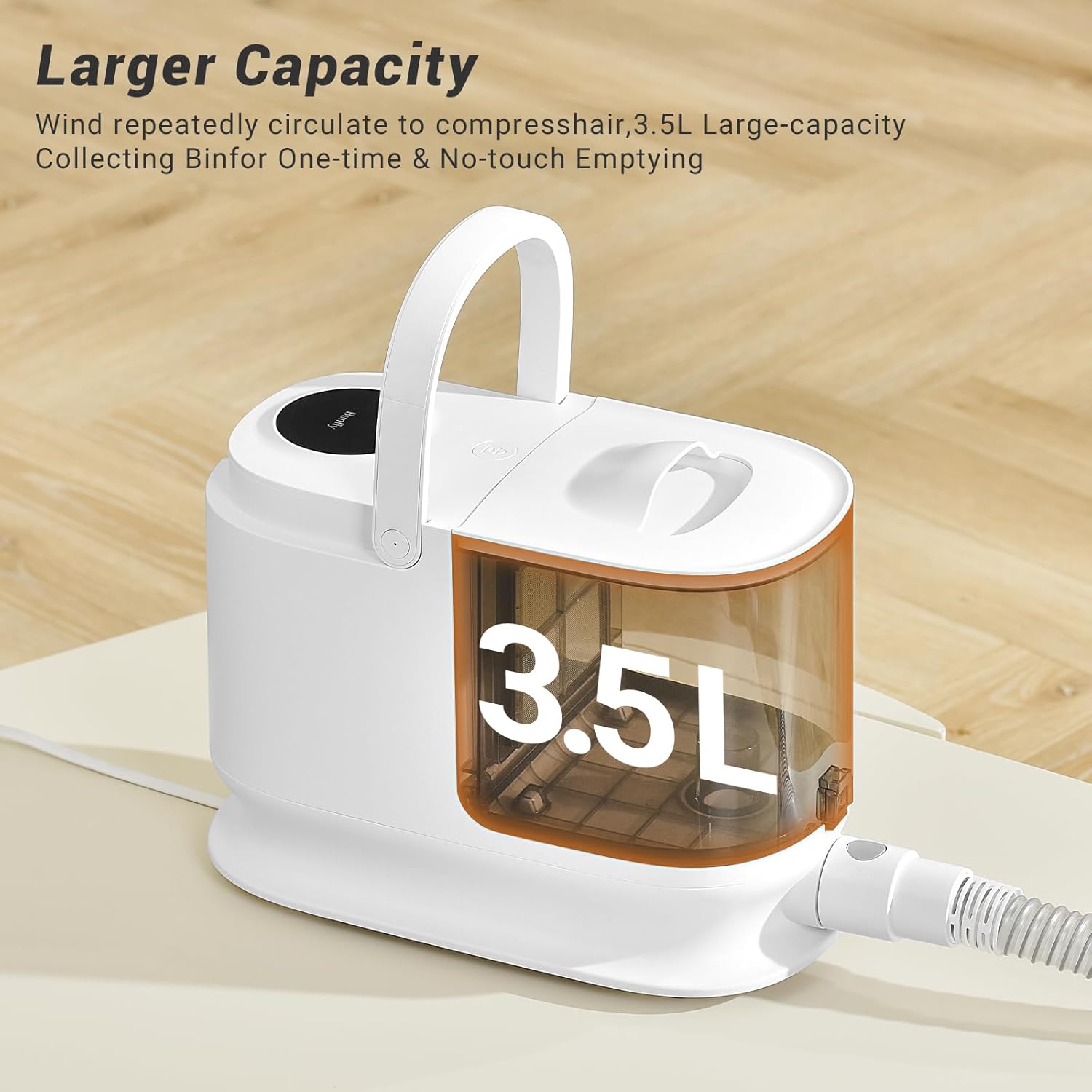 Dog Hair Vacuum Grooming Kit 13000Pa 3.5L HEPA Portable