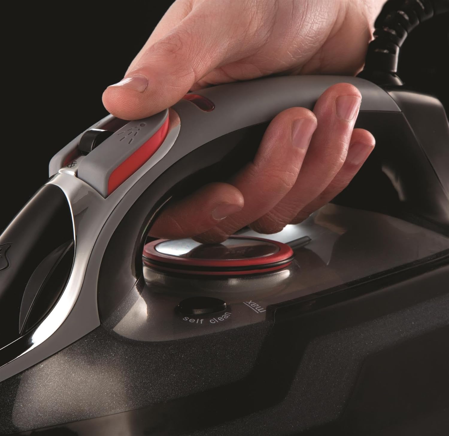 3100W Steam Iron Ceramic Soleplate 210g Steam Boost Anti Drip