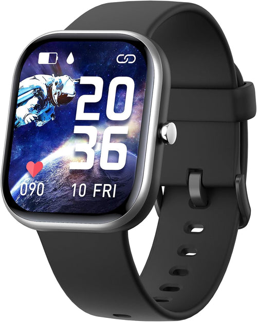 Kids Smart Watch Fitness Tracker Waterproof Black