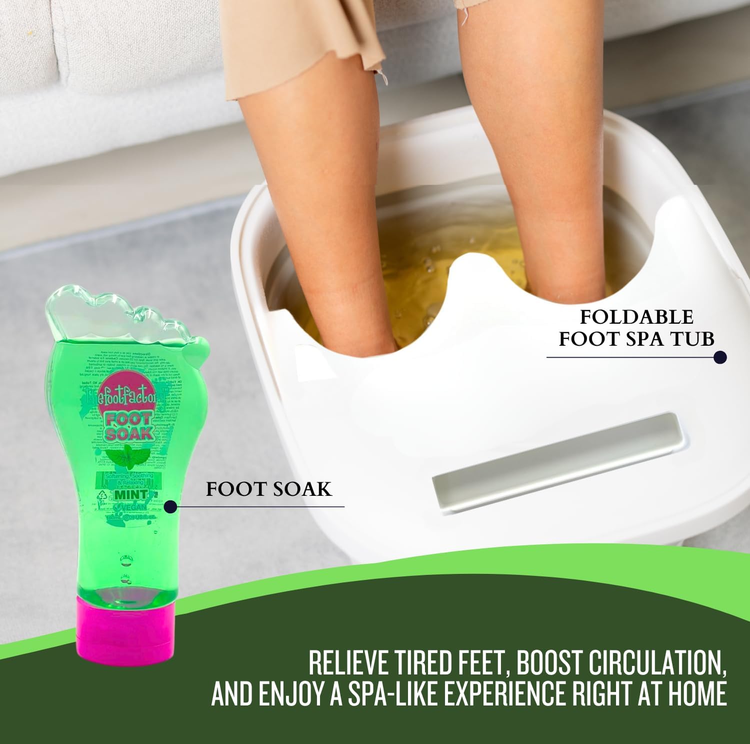 Foot Care Kit Spa Set Foot Peel Mask Pedicure Tools Bath Kit