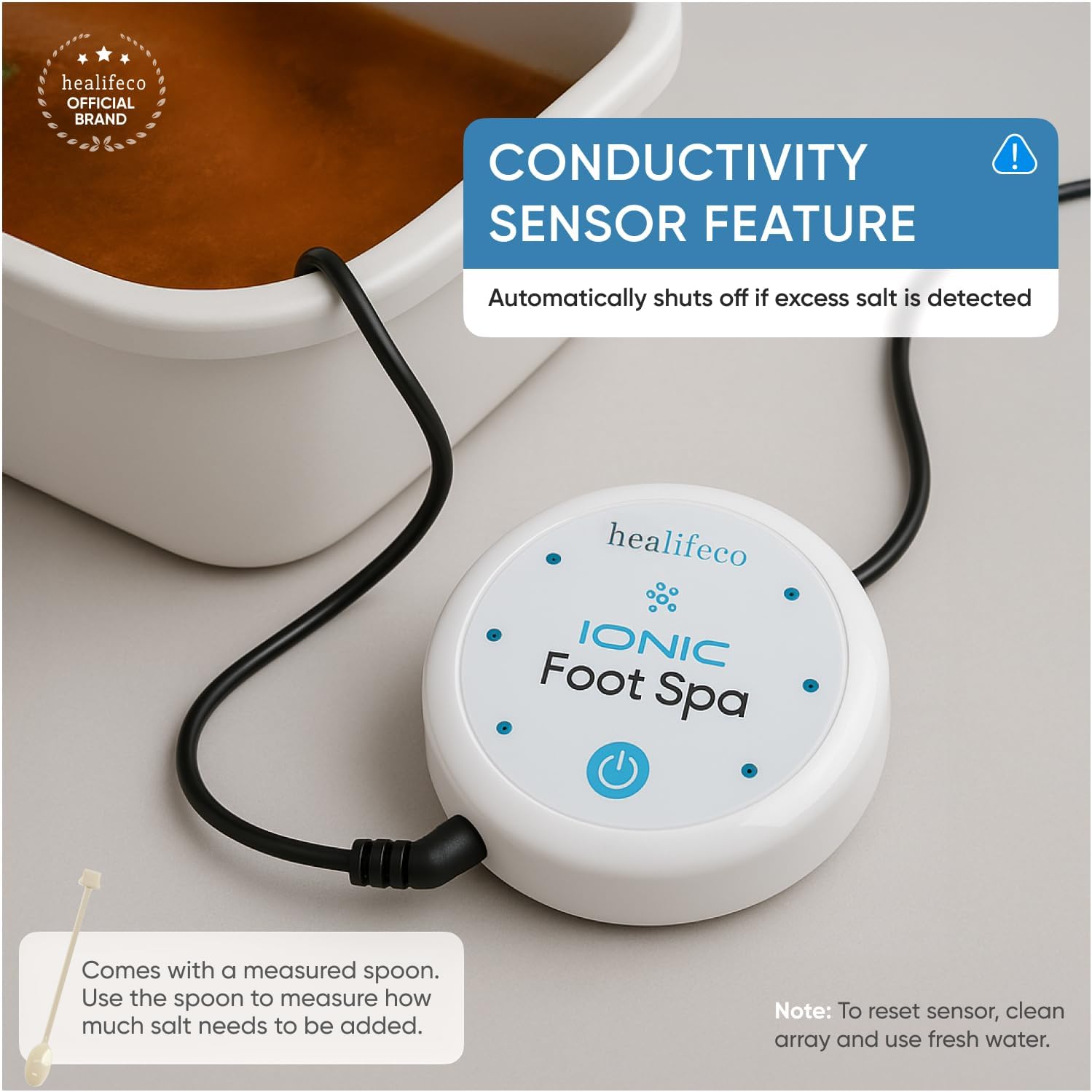Ionic Foot Detox Spa Machine Home Cleanse Ion Foot Bath Kit