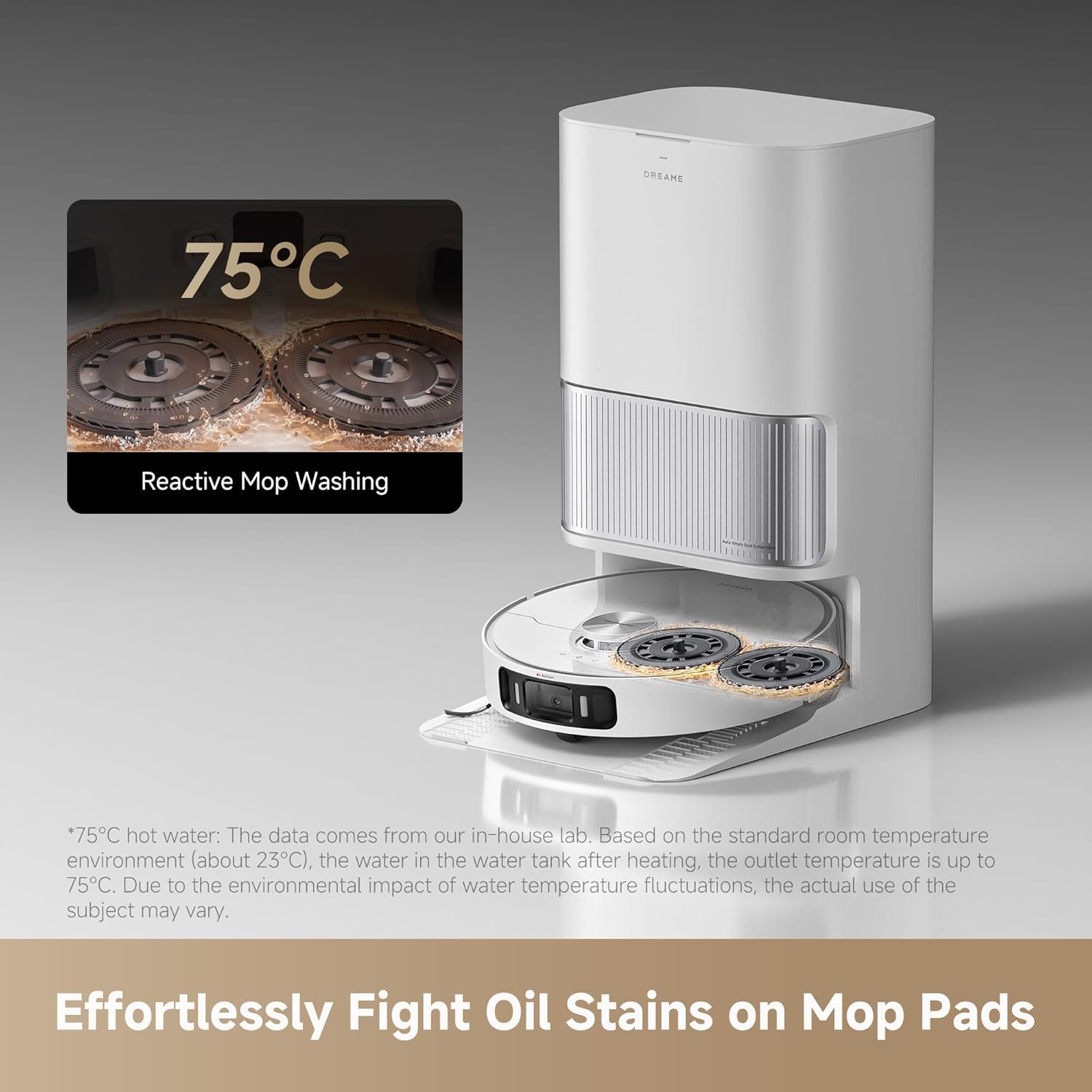 Robot Vacuum Mop 19000Pa Self Empty Auto Wash Dock LiDAR