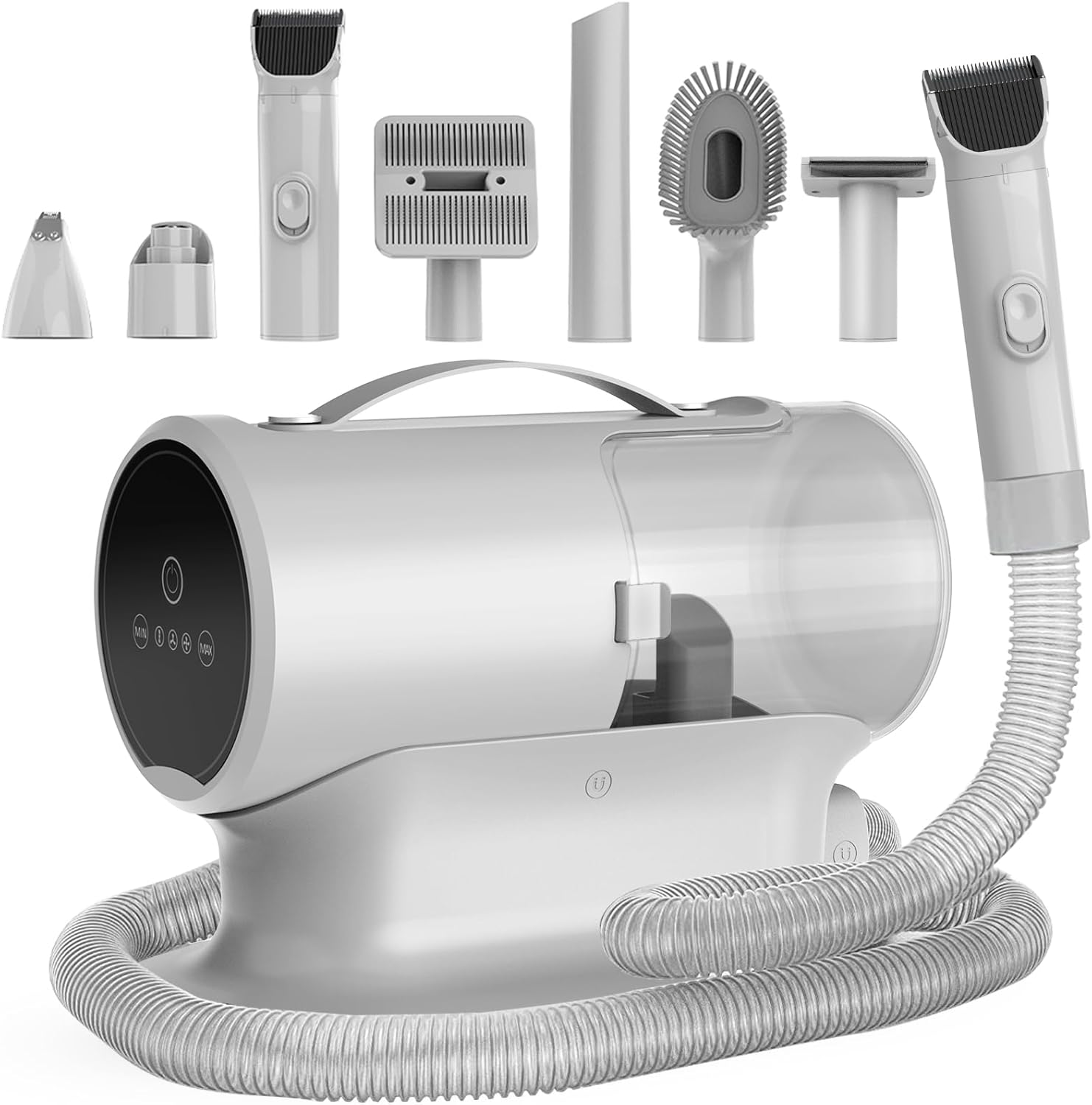 Dog Grooming Vacuum Kit 12000Pa 2L 8 Tool Low Noise