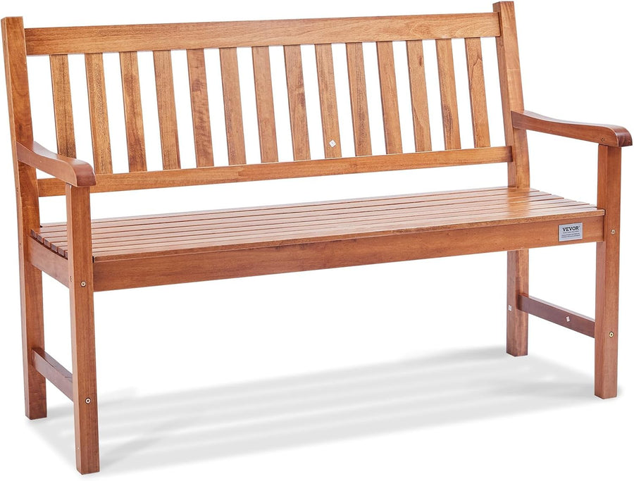 Wooden Garden Bench 3 Seater Outdoor Patio Porch Seat