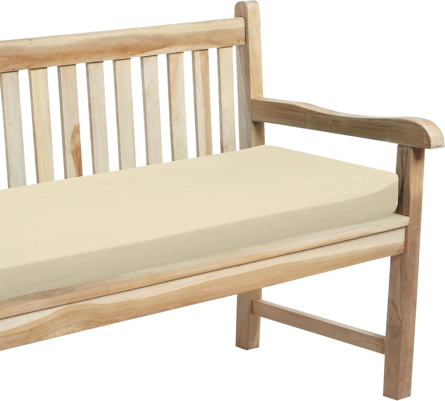 2 Seater Garden Bench Cushion Pad 128x50cm Water Resistant Patio Seat
