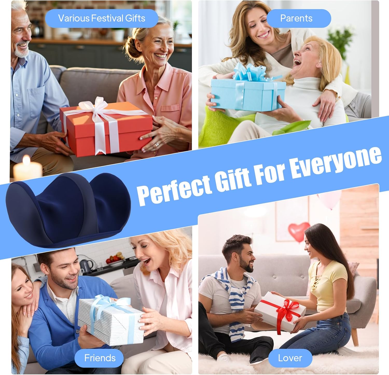 Shiatsu Foot Massager with Heat Electric Leg Calf Massage Roller