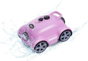 Cordless Pool Vacuum Robot 150min Waterproof Auto Cleaner Pink