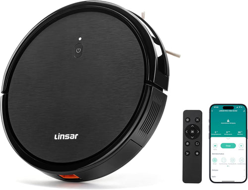 Robot Vacuum 3000Pa WiFi App Remote Auto Clean Quiet Slim