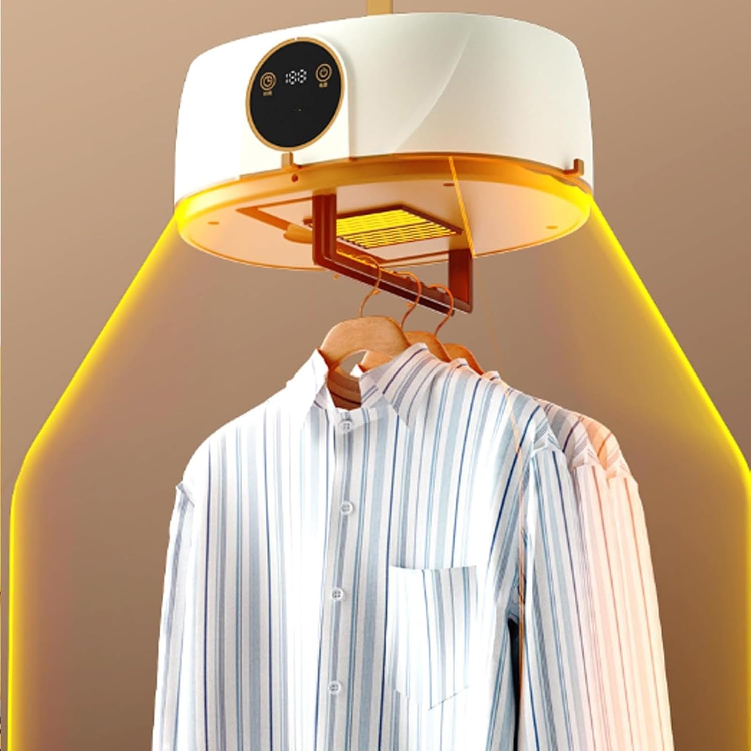 Automatic Ironing Machine Portable Garment Steamer Dryer Hands Free