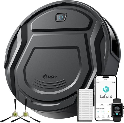 Robot Vacuum 4000Pa Slim 200Min WiFi App Alexa Pet Hair
