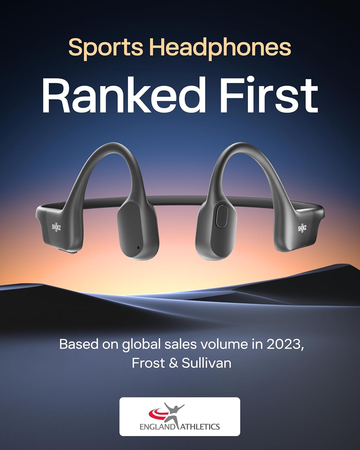 Bone Conduction Bluetooth Open Ear Sport Headphones IP67 Mic