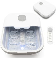 Collapsible Foot Spa Massager Heat Hydro Jets Remote Rollers
