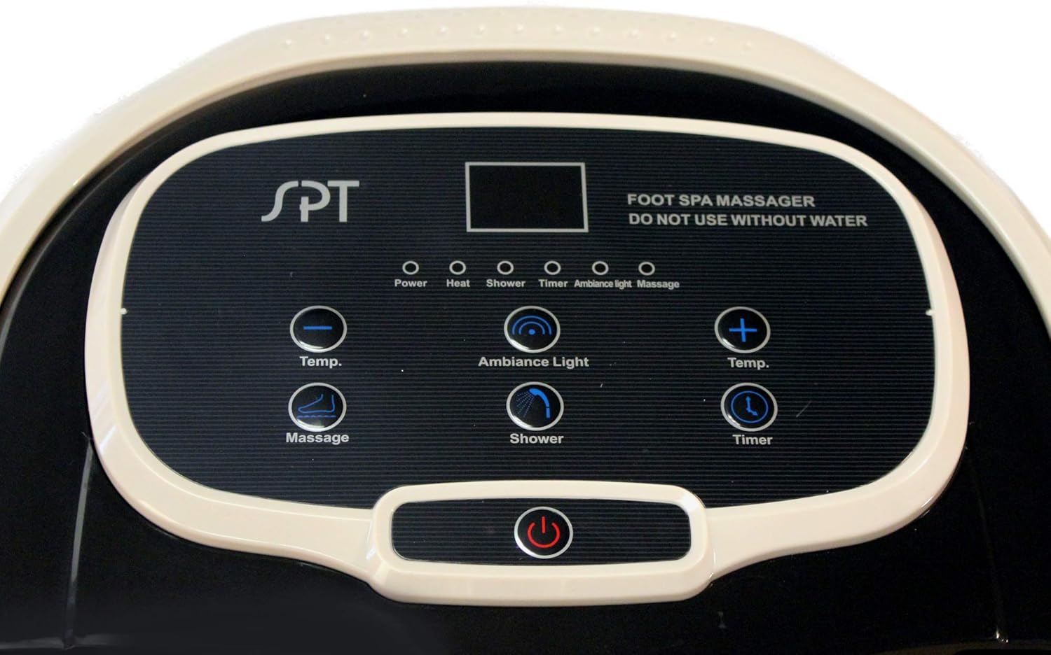 Foot Spa Bath Massager Heat Motorized Rollers Timer Large Tub