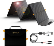 120W Foldable Solar Panel Charger USB-C Portable Camping Power