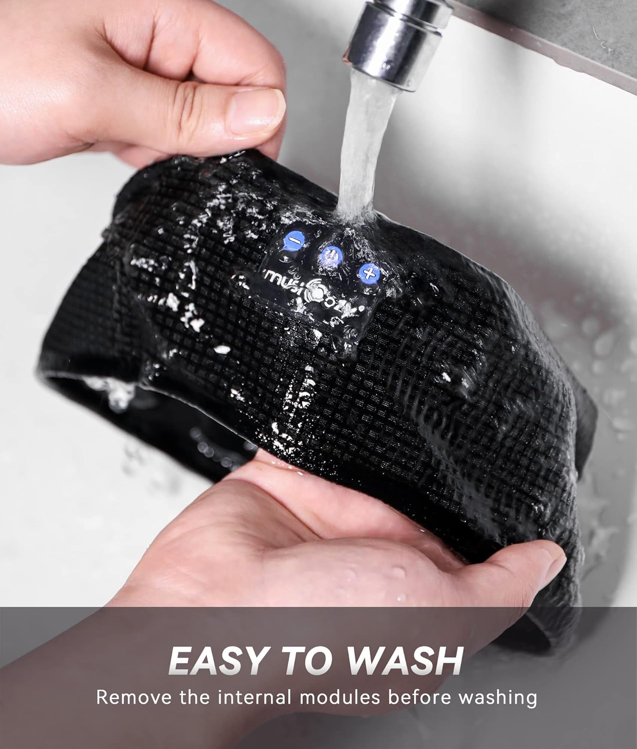 Bluetooth Sleep Headband Headphones Ultra Thin Speakers 16 Hour