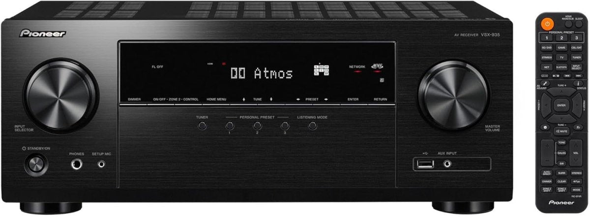 7.2 Channel AV Receiver 8K UHD HDMI Dolby Atmos Bluetooth - Kwikley