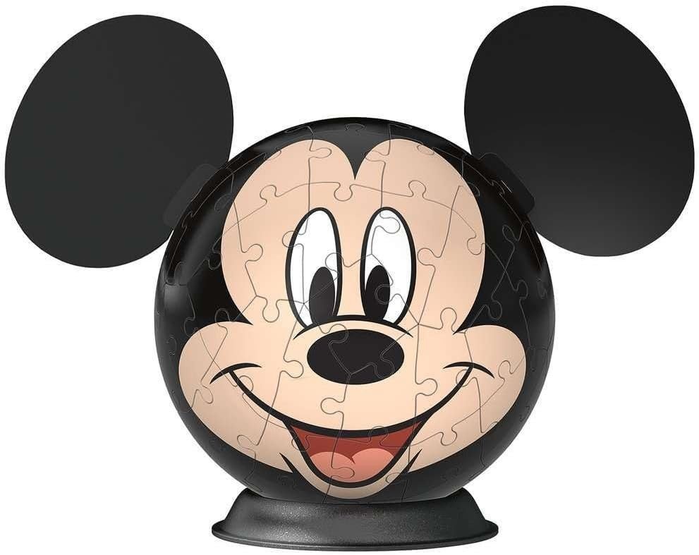 72pc 3D Puzzle Ball Cartoon Mouse Collectible Desk Display Toy Gift - Kwikley