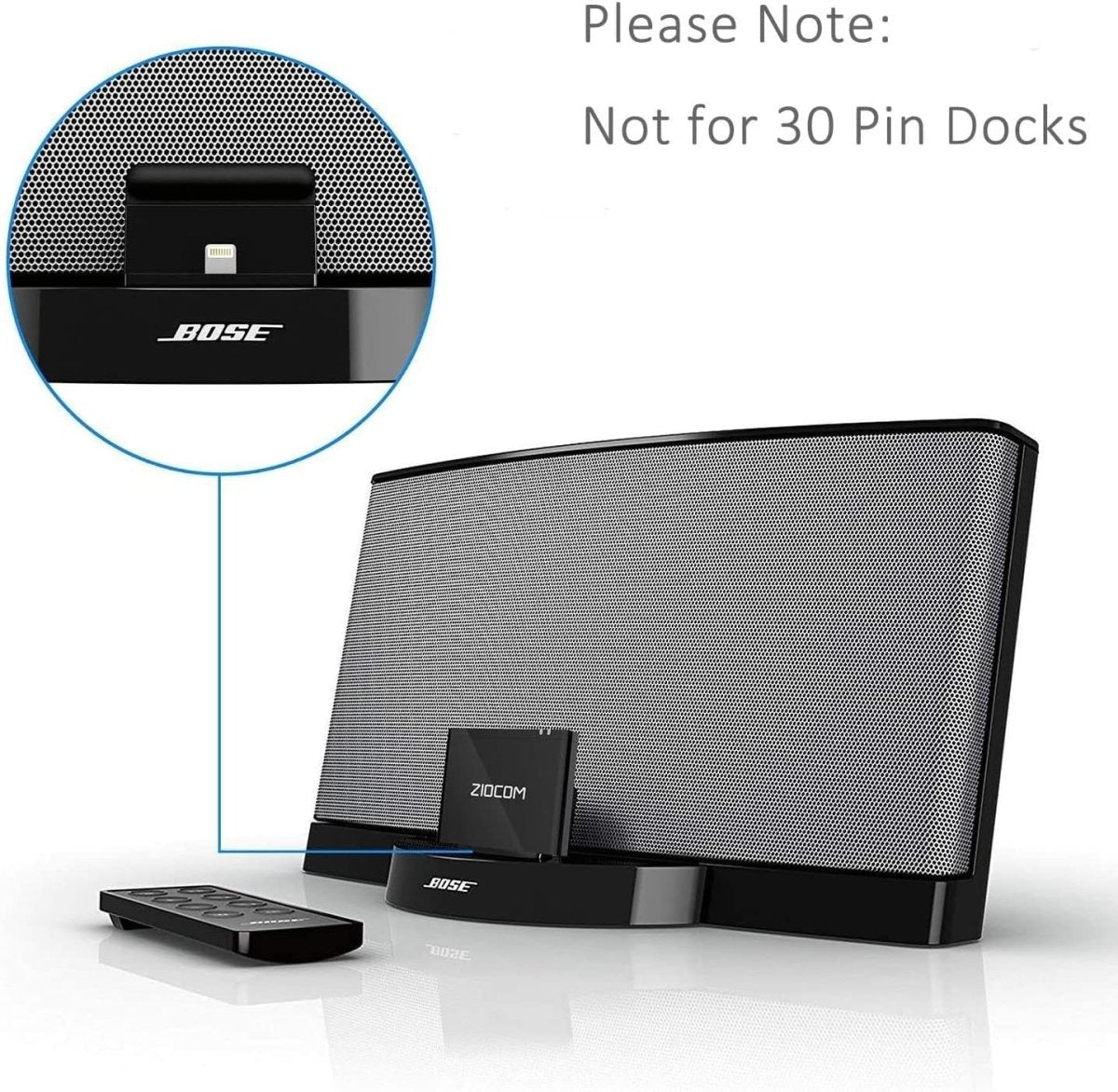 8 Pin Bluetooth Adapter Receiver for SoundDock Speaker Wireless - Kwikley