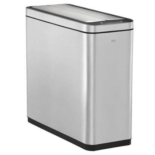 80L Stainles Steel Sensor Bin Touchless Soft Close - Kwikley