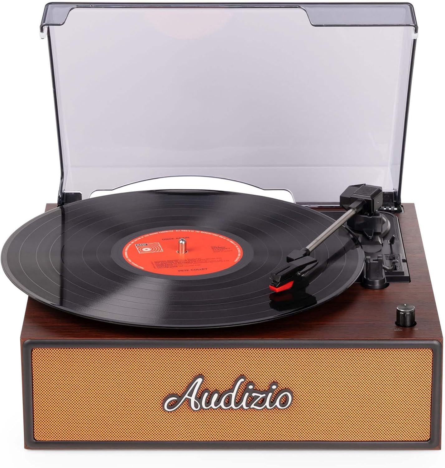 Retro Bluetooth Record Player 3 Speed Copper Finish