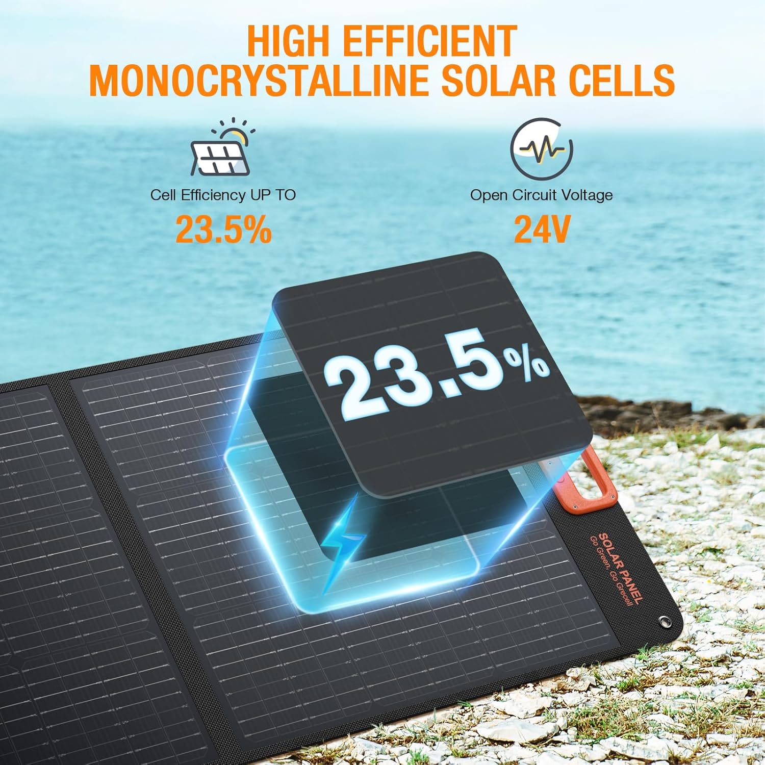 200W Portable Foldable Solar Panel Power Station RV