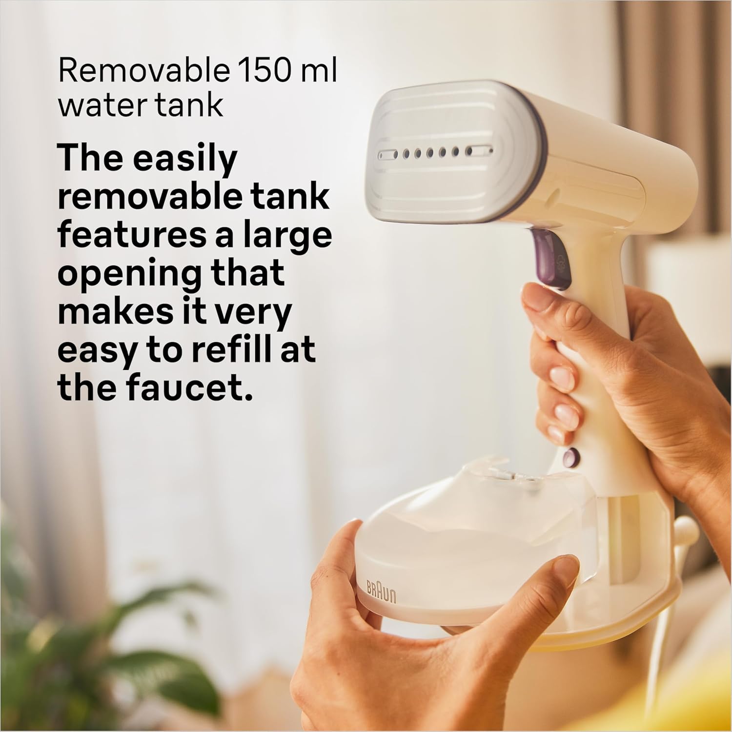 Handheld Garment Steamer 1200W 25g Steam Fast Heat Vertical