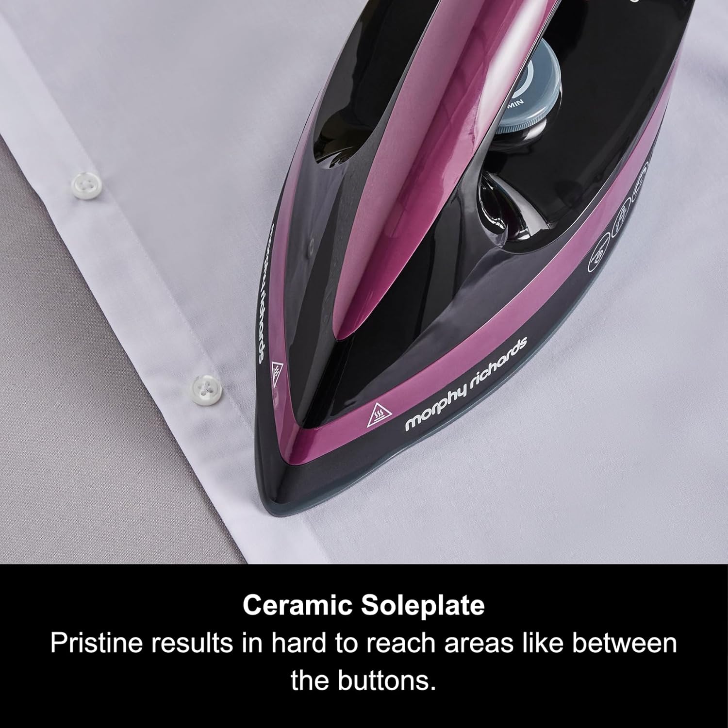 Steam Generator Iron 7 Bar 590g Steam Boost 1.6L Tank Ceramic