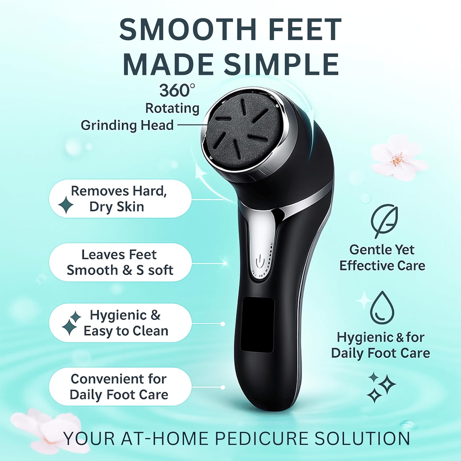 Electric Foot Spa Massager LED Heat Shiatsu Rollers Soak Tub