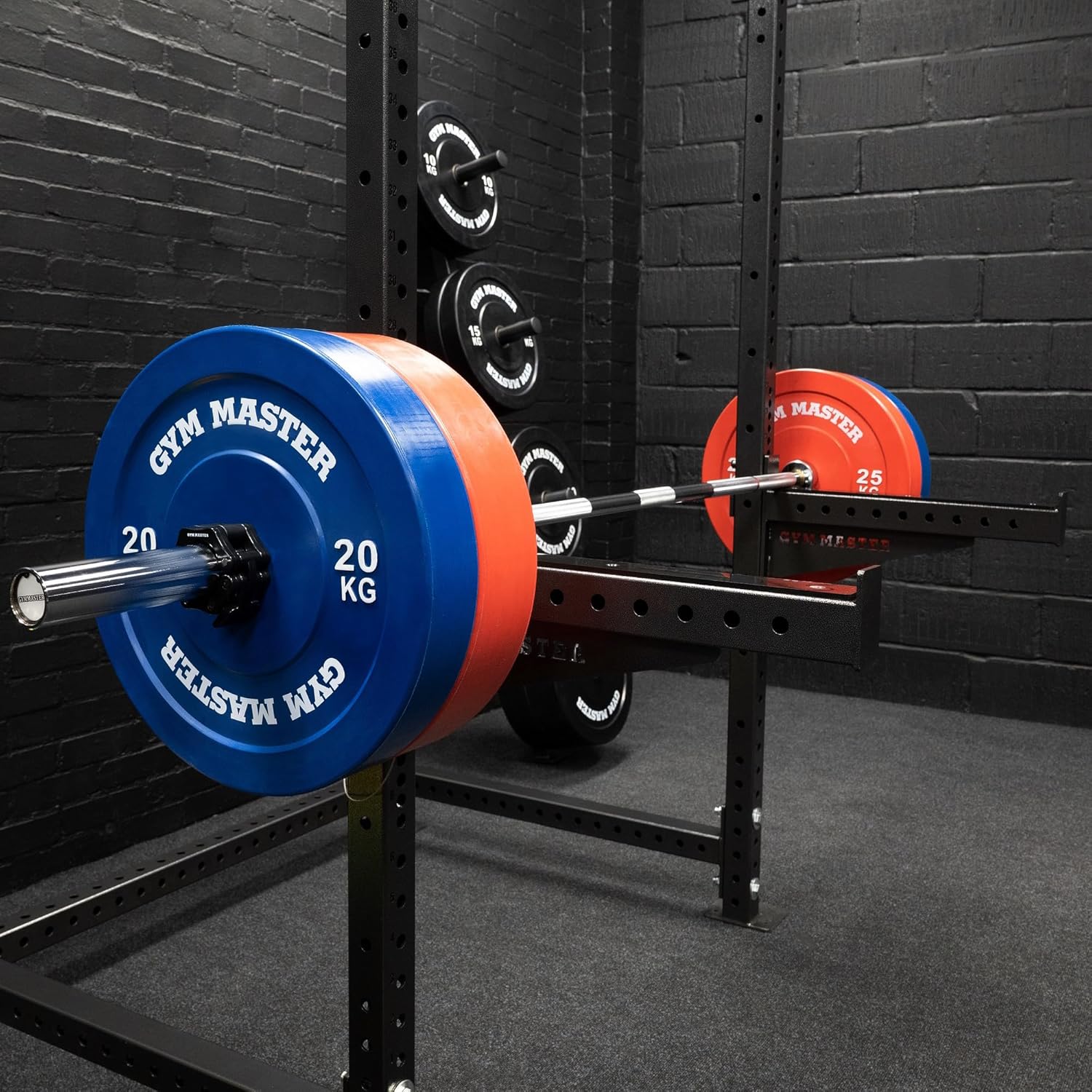 Power Rack Safety Spotter Arms 60mm Barbell Catch Pair