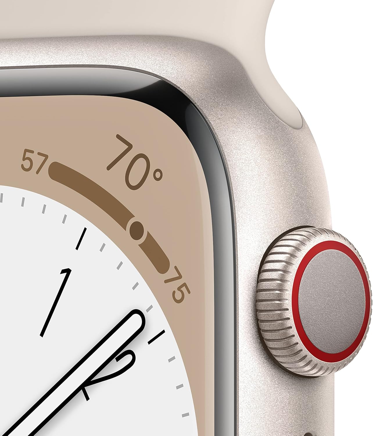 Series 8 GPS Cellular 45mm Smart Watch Starlight Renewed