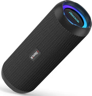Portable Bluetooth Speaker 30W Stereo Bass Waterproof RGB Lights