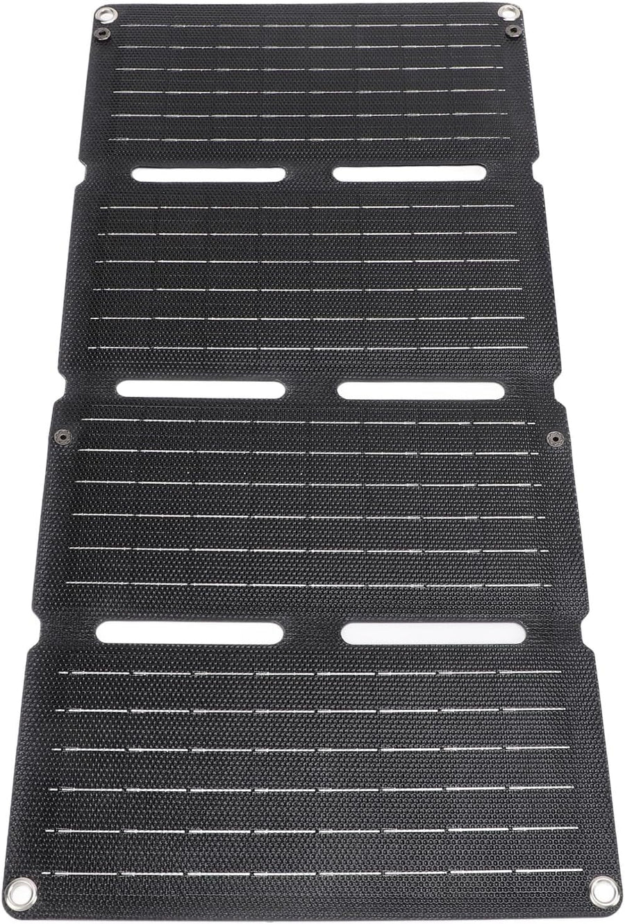 80W Foldable Solar Panel Charger Dual USB 12V Fast Charge