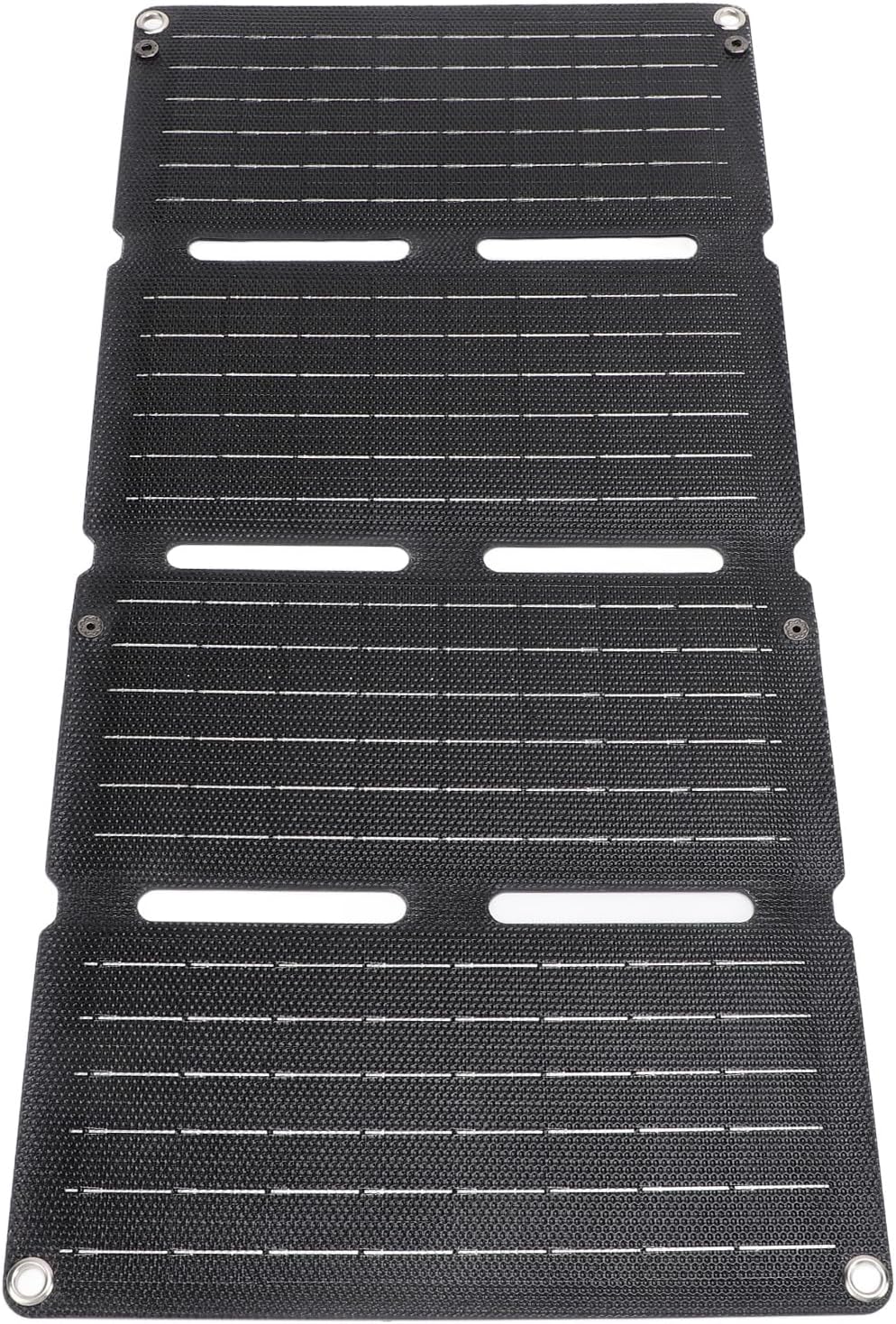 80W Foldable Solar Panel Charger Dual USB 12V Fast Charge
