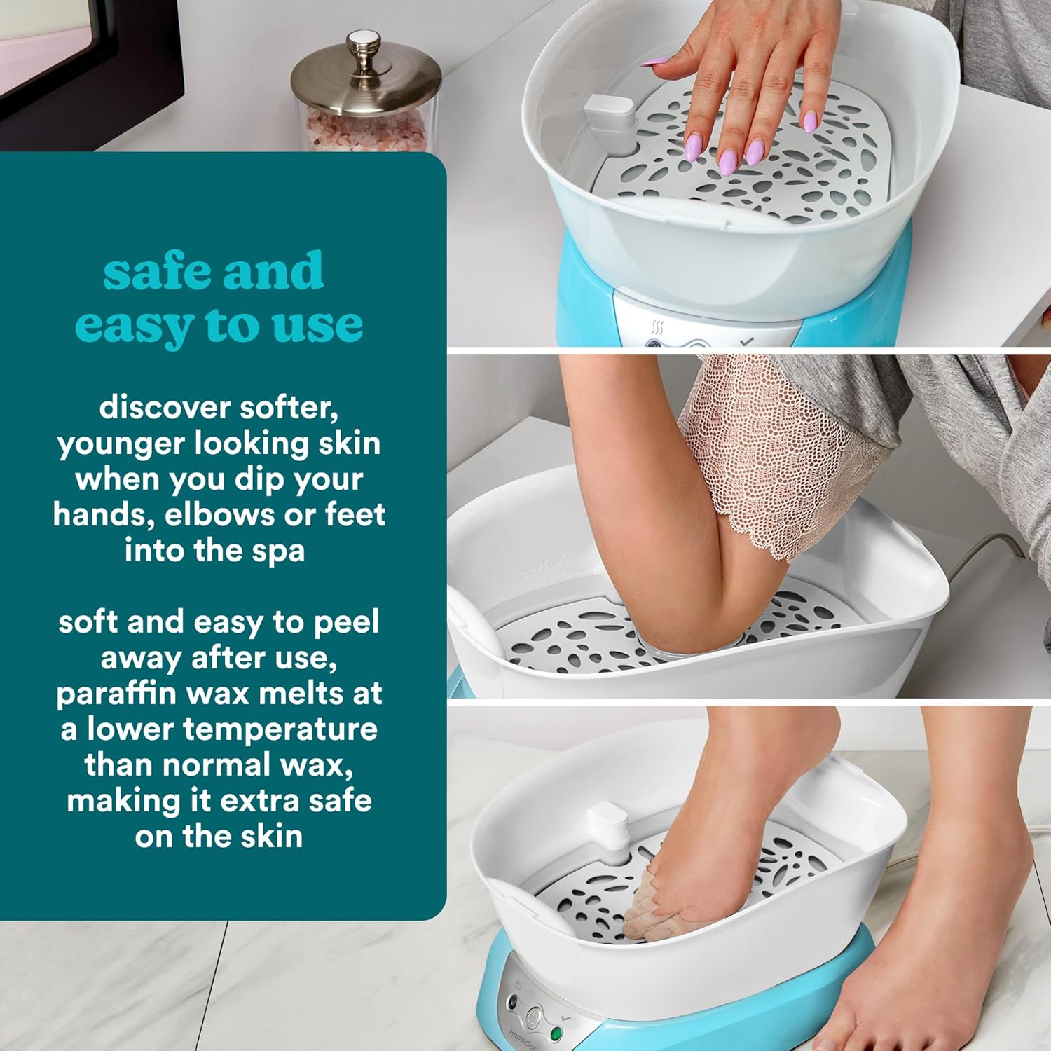 Paraffin Wax Bath Hand Foot Spa Heater Moisturising Skin Care