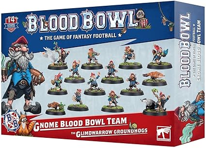 Gnome Team Miniatures Fantasy Tabletop Game Figures Set