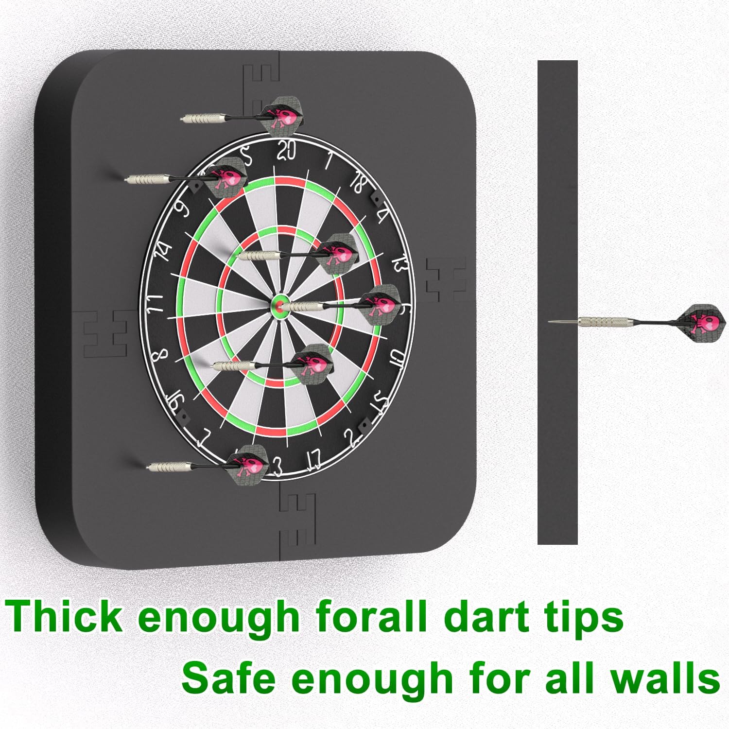 Dartboard Surround EVA 35mm Wall Protector Ring Universal Fit