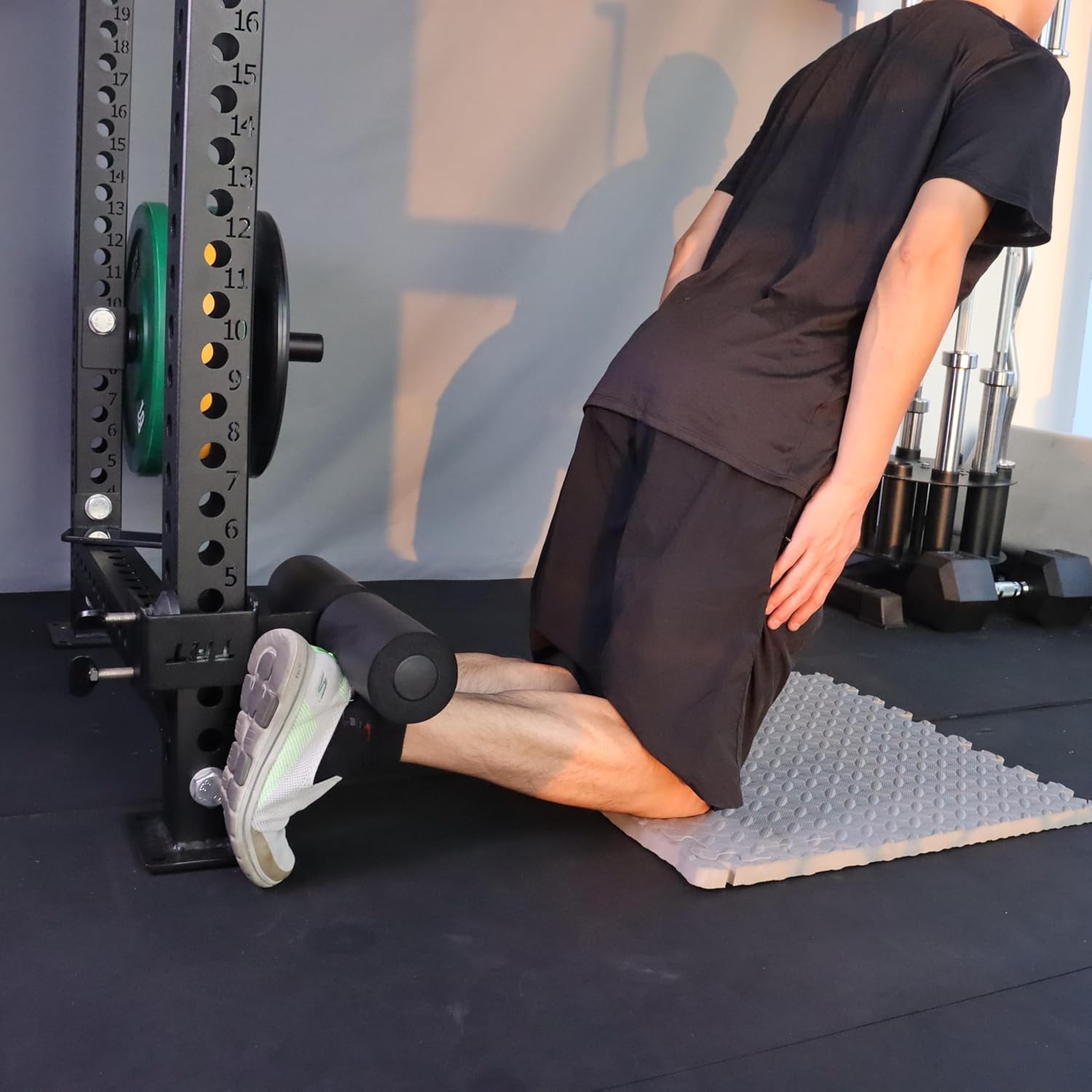 Nordic Hamstring Curl Rack Attachment Leg Hold Down Trainer