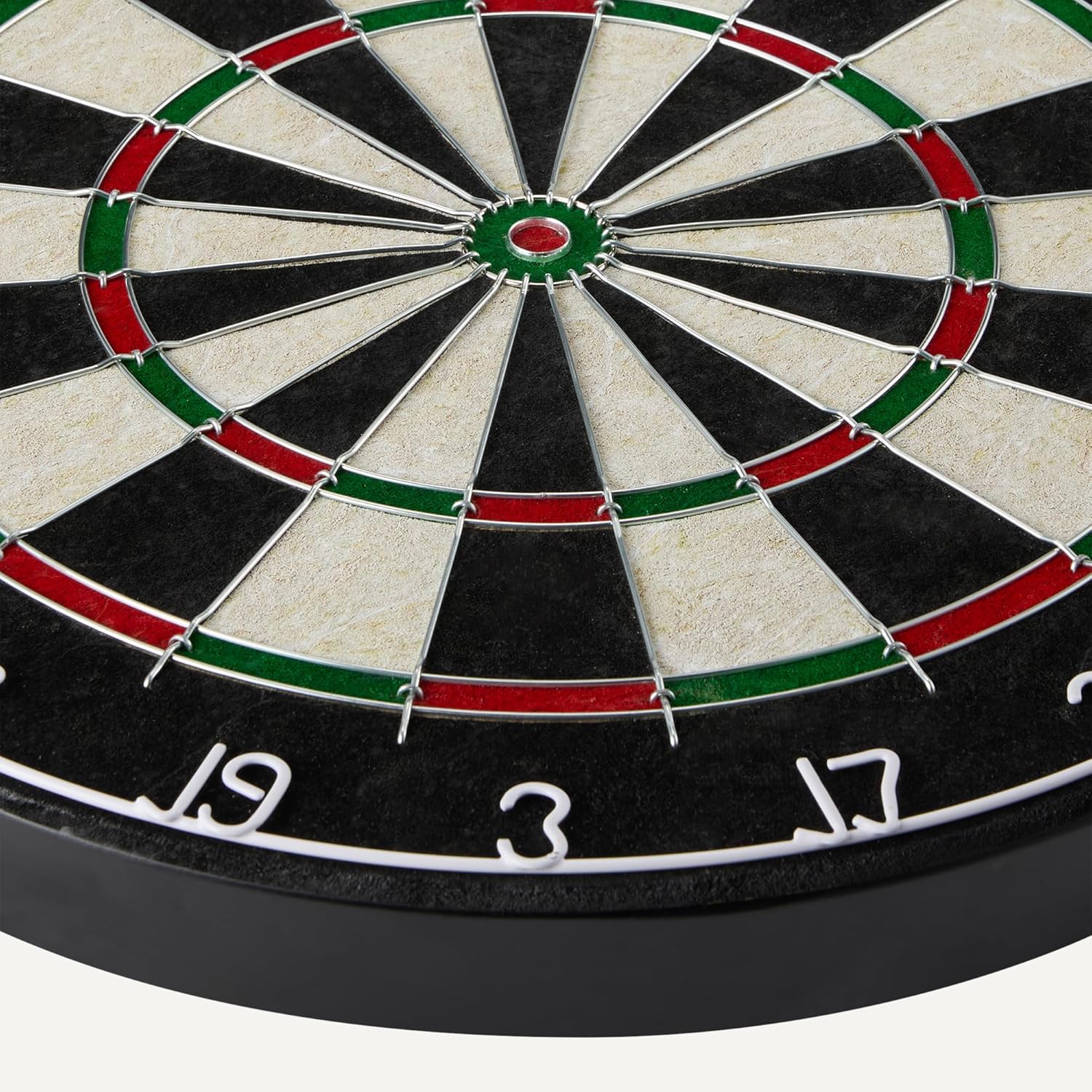 Bristle Dart Board Set Steel Tip Darts Regulation Size Complete