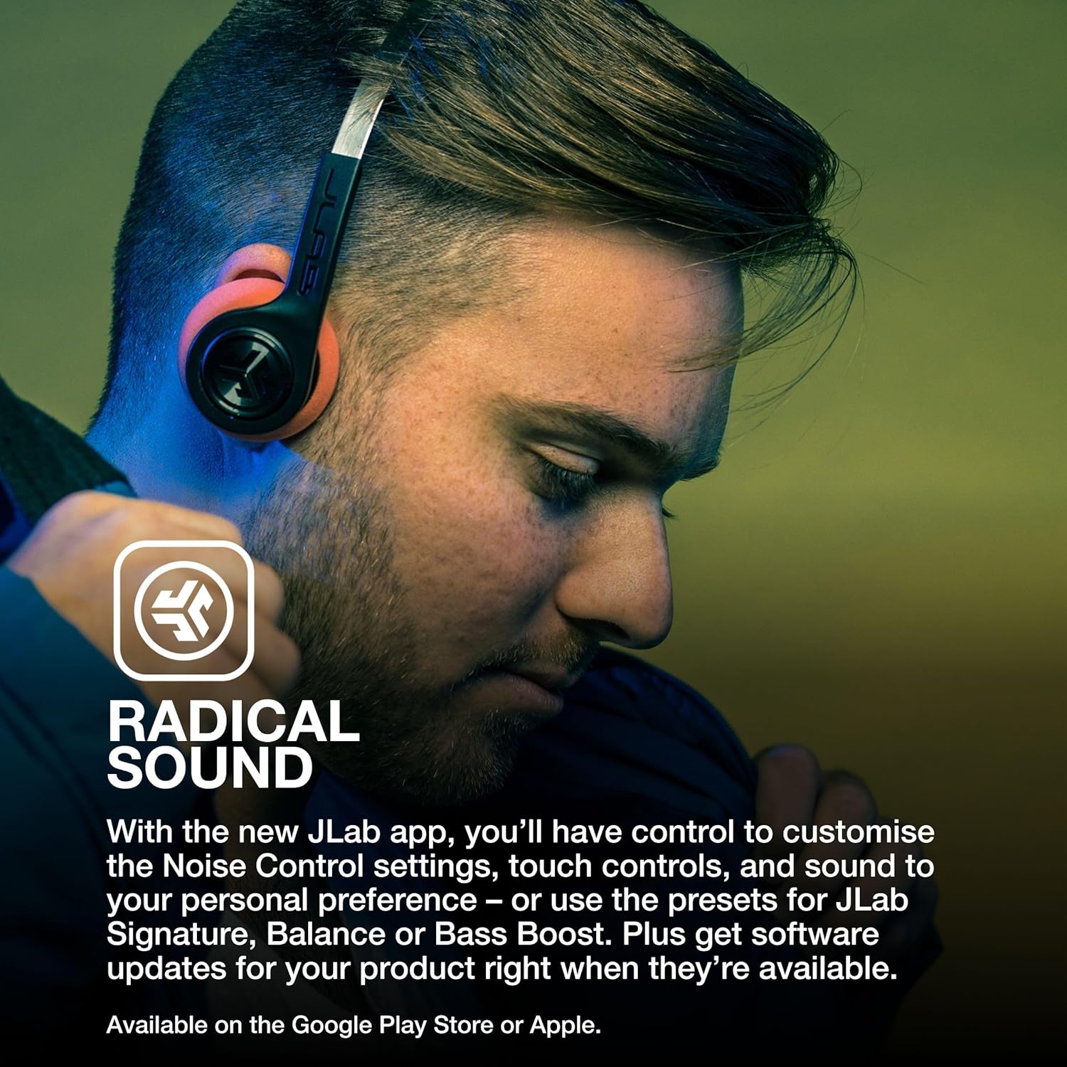 Retro Bluetooth Headphones 20H Playtime Lightweight Mic