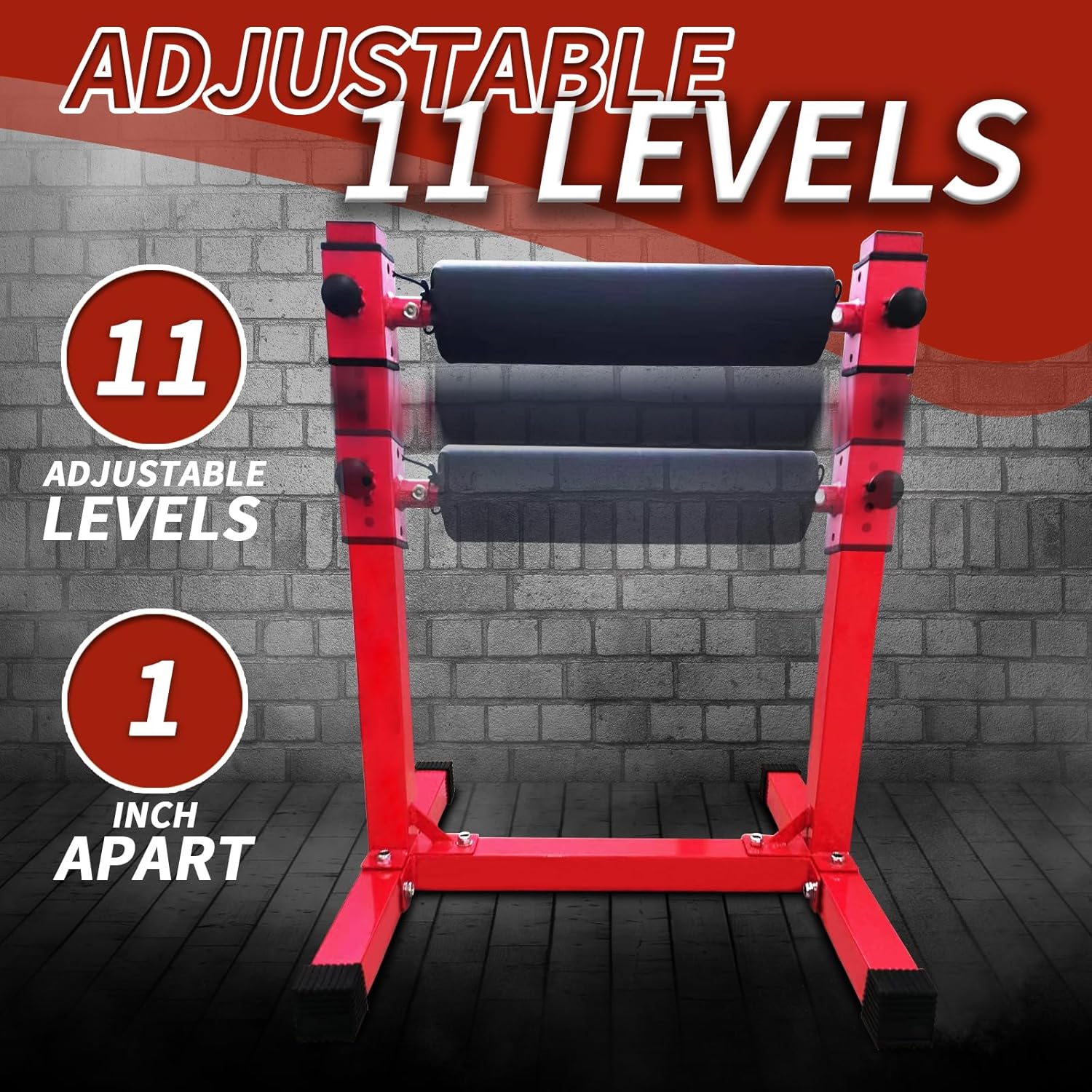 Adjustable Bulgarian Split Squat Bench Single Leg Training Stand