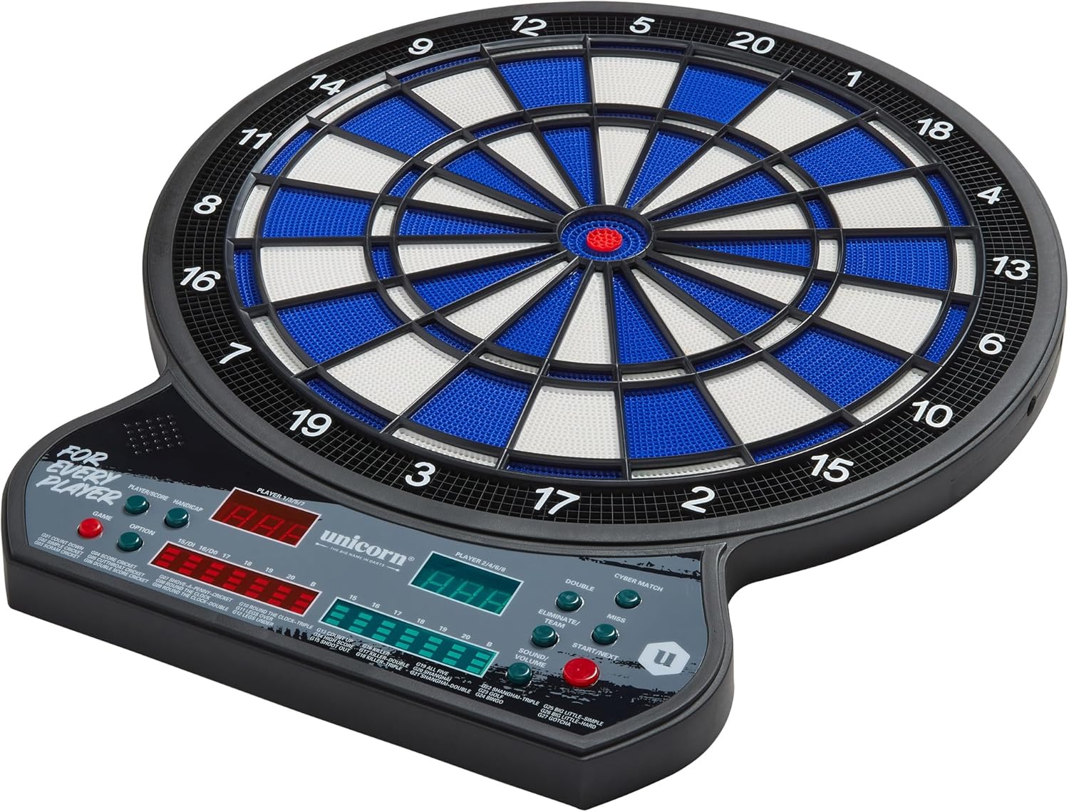 Electronic Dartboard LED Scoring 27 Games 175 Modes 6 Darts