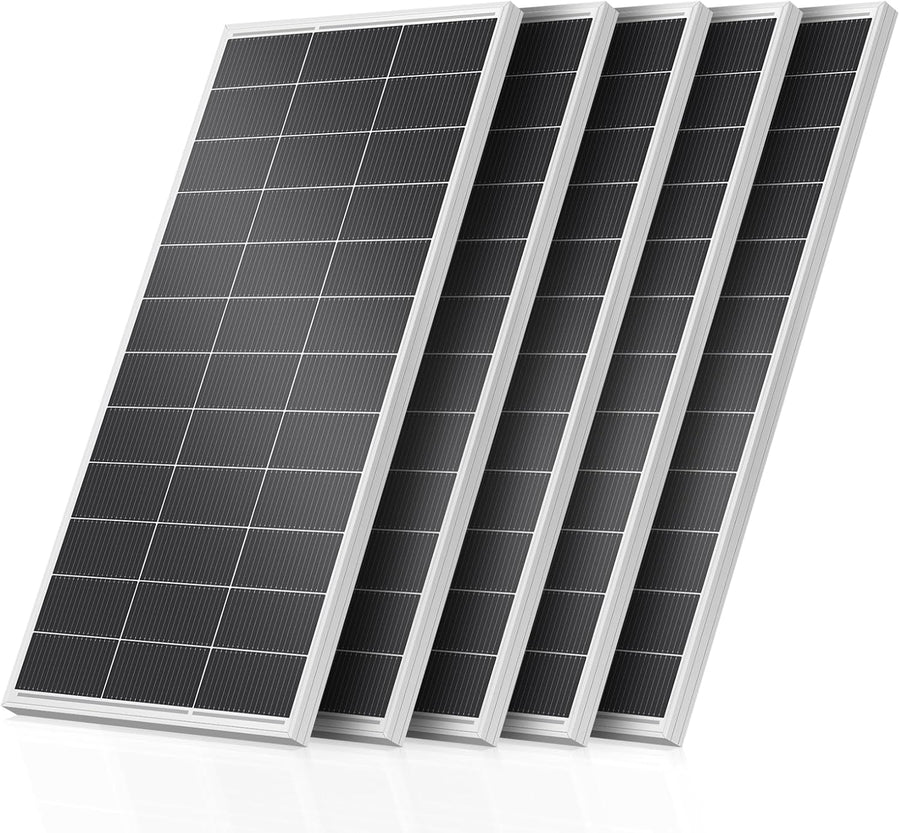 1000W High Output Solar Panel Set 5x200W Mono IP68 MC4
