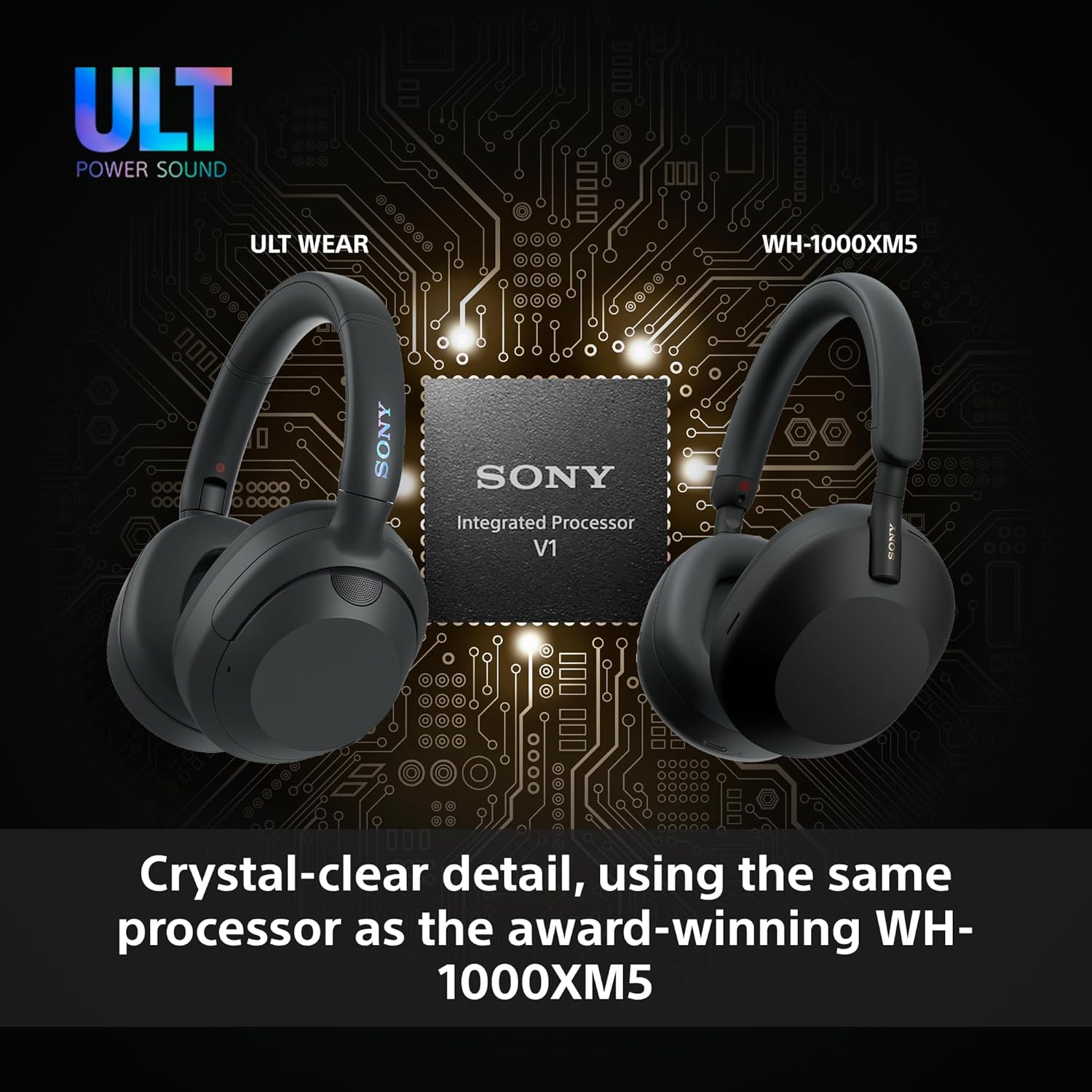 Bluetooth Noise Cancelling Over Ear Headphones Deep Bass 30H Playtime