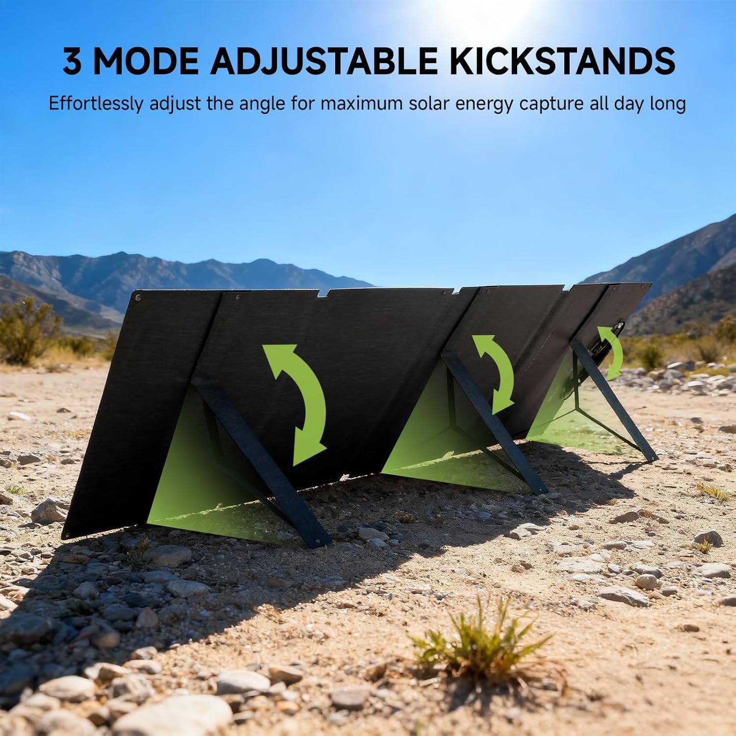 200W Foldable Solar Panel ETFE IP68 Portable Charger