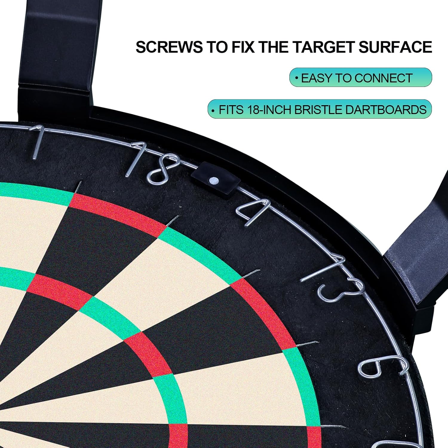 Dartboard LED Light 360 Illumination Adjustable Brightness 18in